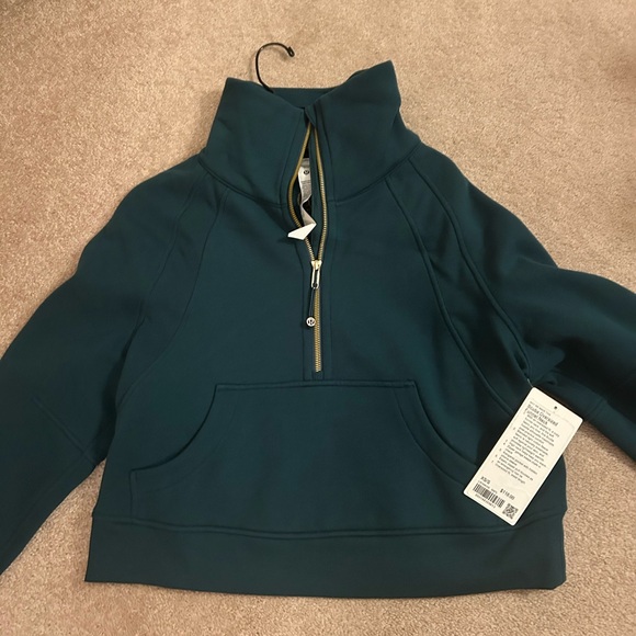 Lululemon Scuba Oversized Funnel Neck - Green XS/S - Picture 4 of 6
